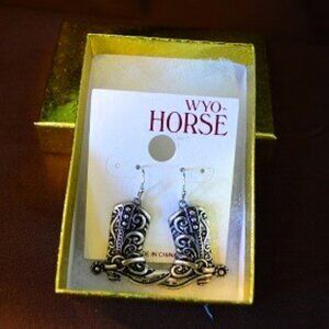 Cowgirl Boot Earrings